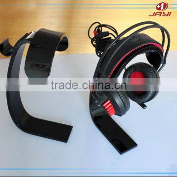 2017 China Wholesale Custom Fancy Acrylic Headset Display Headphone Holder photo-5