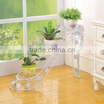 2016 Custom High-heeled Shoes Shape Iron Decoration Flower Display Stand photo-6
