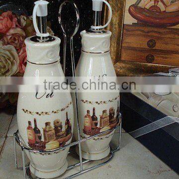 ceramic oil bottle