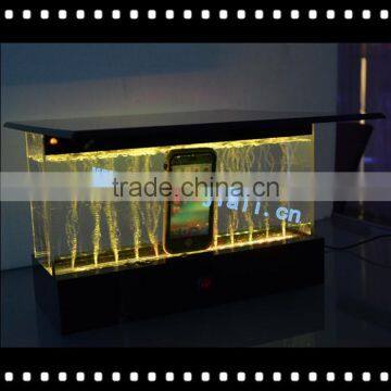 Lighting Acrylic Mobile Phones Used Waterproof Showcase