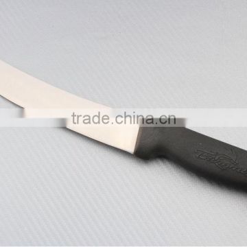 Wide surface fish knife