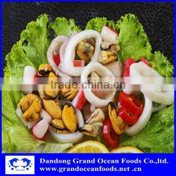 Frozen seafood mix