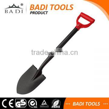 all steel high carbon D-Handle Round Point Mini camping garden Shovel/garden tools