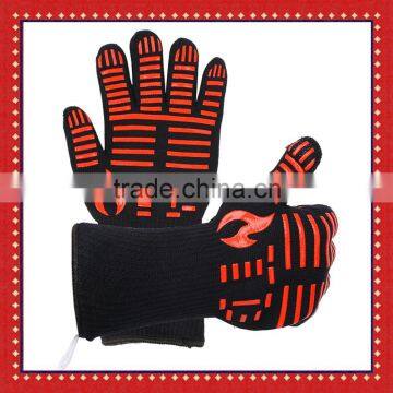 BBQ Grilling Cooking Gloves,932F Extreme Heat Resistant Gloves, Grill Oven Mitts