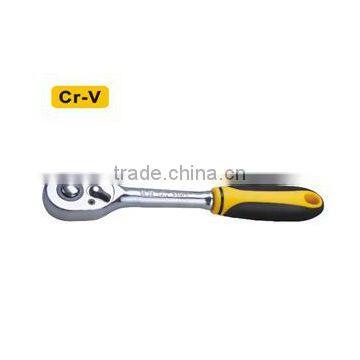72 teeth yellow and black plastic Ratchet handle with quick release