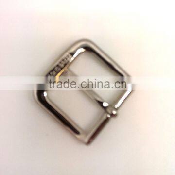 1-1/4" End Bar Buckle, Solid Brass End Bar Buckle With One Prong, Nickel Plate Belt Buckle photo-5