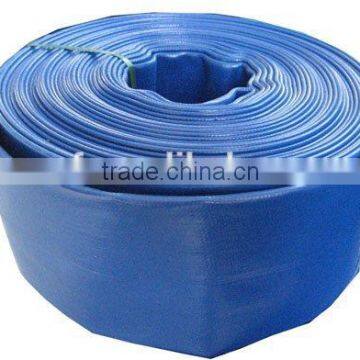 PVC Yellow/Blue/Red Irrigation Lay Flat Hose/Pipe/Tube photo-4