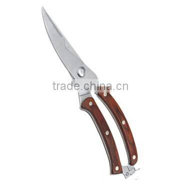 B2107 Stainless Steel Scissors Kitchen Scissors Bone Shears With TPR Handle photo-5