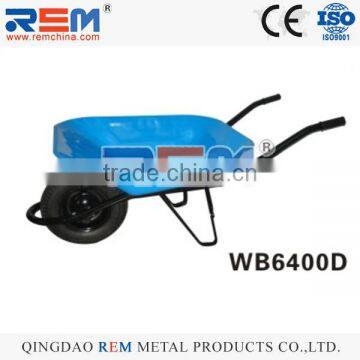 hotting wheel barrow from shandong china large capacity tray popular in Europe market