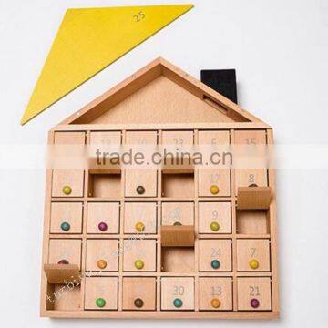 2016 Christmas Advent Calendar Wooden Box photo-4