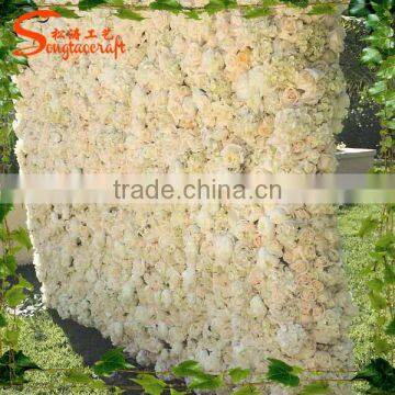 wholesale alibaba party decorative artificial wedding flower wall metal flower wall decoration