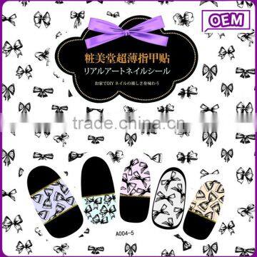 Joyme wholease easy DIY nail wraps water transger sticker for nail art