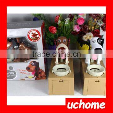 UCHOME Custom Dog Money Box, Eating Dog Coin Bank, Dog Piggy Bank photo-4