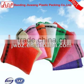 Vegetables mesh sacks & bags, knitted mesh bags sale