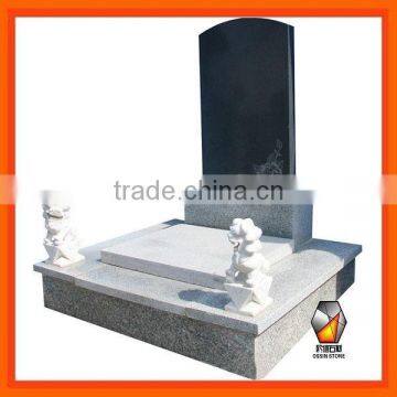 HeBei Black Granite Tombstone