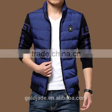 Winter Fashion Mens Outdoor Sports Jackets Dark Grey Slim Fit Men Jackets 2016 photo-2