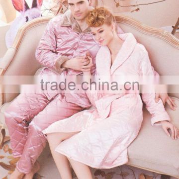 High quality sweet family lovers sleepwear and bathrobes