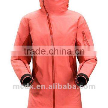 high quality brand style waterproof jacket for women