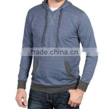 Men's Long Sleeve Lightweight Pull-over Hoodie photo-3