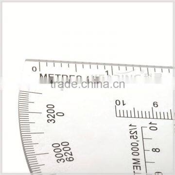 6 Inch Military Protractor for Soldiers Training, Transparent High Quality Protractor for Military, Half Moon Shape #KMP-1 photo-5