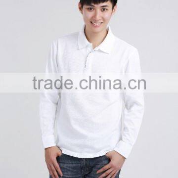 2015 New Style 260 g Long Sleeve Polo Shirt Polo Shirt Long Sleeve Men on Stock photo-2