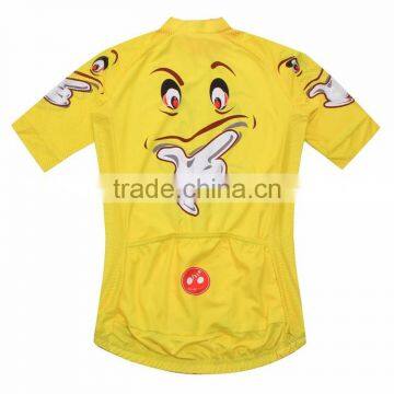 Wholesale China Custom 100%polyester Sublimation Printing Red Sky Coolmax Cycling Jersey Pro Team Manufacturer for Men photo-2