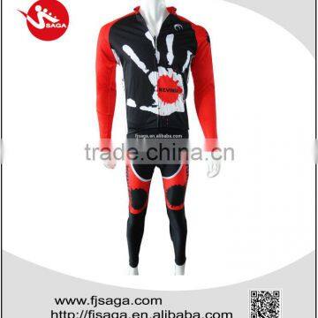 Sublimated Men's Poylester Cycling T-shirt Kit