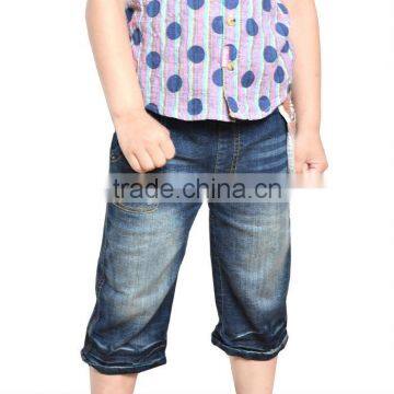 2014 latest Korea boys summer denim short trousers jeans