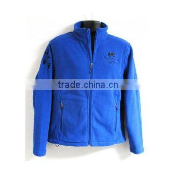 100%polyester Men's polar fleece jacket