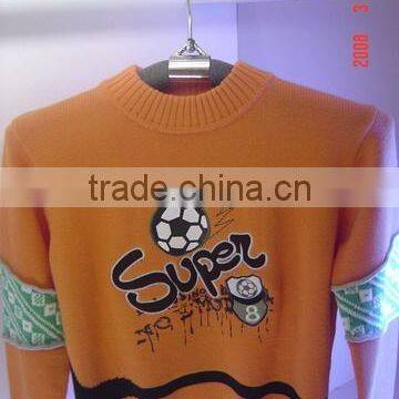 solid colour cotton baby sweater