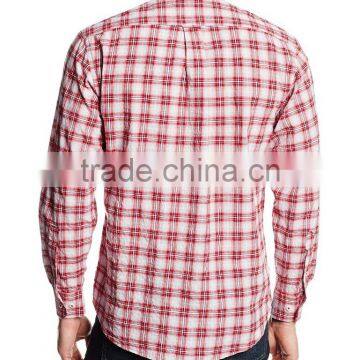 OEM 2016 New Style Wholesale Plaid Men's Plaid Flannel Shirt photo-6