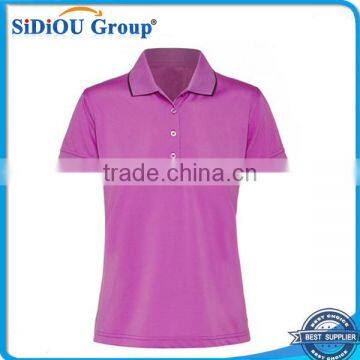 cheap polyester button up office polo shirts