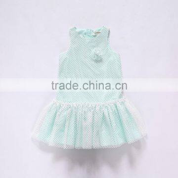 S17624A High Quality Cotton Children Clothing Dresses For Girls photo-4
