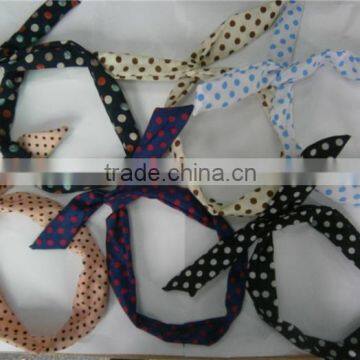 Bestdress Quanzhou Walson Headband Polka Dot Head Wrap Soft Hair Band LADY Rhinestone Wide Headwrap photo-2