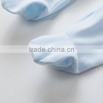 Wholesale Baby Cotton Romper Footed Bodysuit Long Sleeve Baby Onesie photo-4