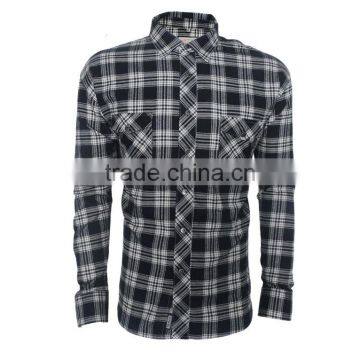 100% Cotton Flannel Check Shirts for Men photo-2
