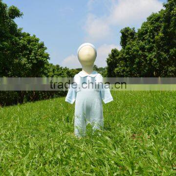 Long Sleeve Knitted Baby Boy Romper Sweater With Hat