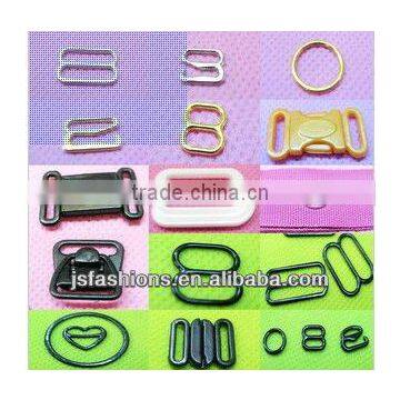 2013 New Arrribal Fashion Black and White Metal Bra Strap Hook/underwear Buckles (JS-4567)