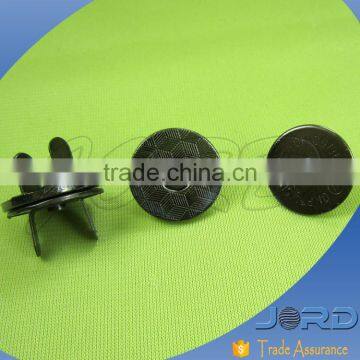 magnetic button fasteners for clothing logo laser magnetic fastener