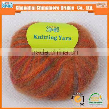 China Textile Yarn Supplier Hot Wholesale Oeko-tex Standard Quality Mohair Cone Yarns for Hand Knitting Mohair Yarn photo-4