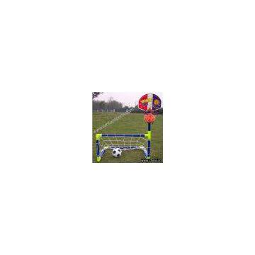Sell Soccer Goal with Basketball Hoop Set