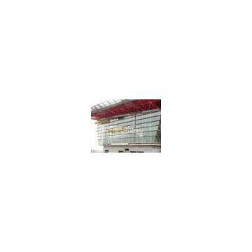 Aluminum Suspended Glass Cleaning Machinery BMU Building Maintenance Unit