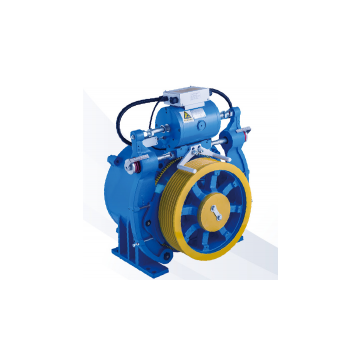 Single Wrap Gearless Traction Machine For Elevator , 80m 2.0m/s WYJ250