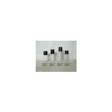 Mini Hotel PVC empty shampoo bottle, OEM bottles for stars hotels With colored cap