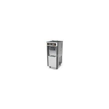 Automatic Floor Model Soft Serve Frozen Ice Cream Machine With Pre-Cooling System To Keep Mixture Fr