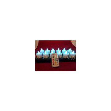 Multi colors remote control induction rechargeable LED Candles With Timer