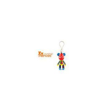 Color Contrast POPOBE Bear Keychain Decorating Bag Limbs Head Rotatable