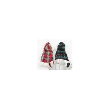 Eco-friendly Winter plaid Dog Coat havanese Pet clothes S L For Boxer / Giant Achnauzer