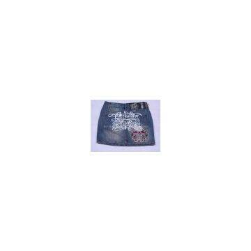 Wholesale Christian Audigier Women Jeans Skirts