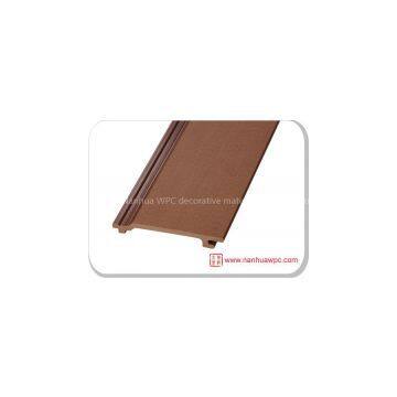 nanhua waterproof  wpc   hollow wood wall panel PE material ND145H20